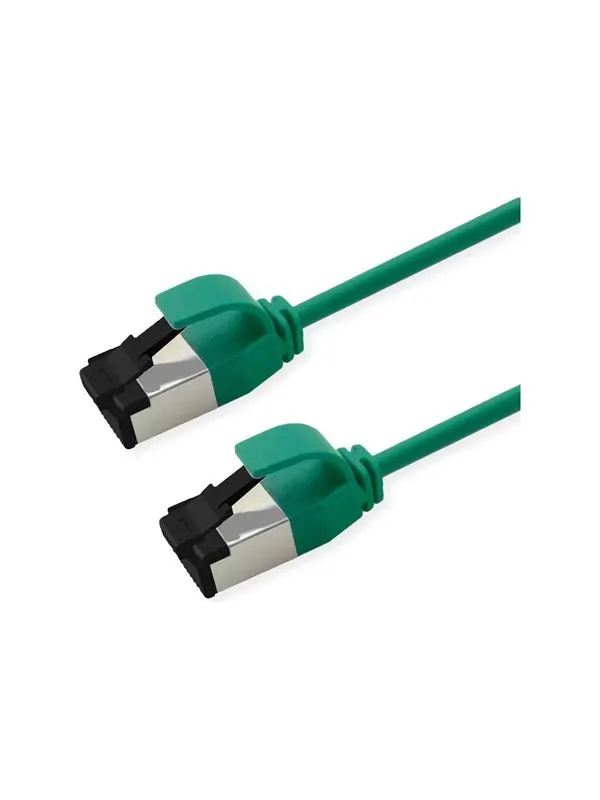 Roline patch cable - 50 cm - green pantone 3278C - Grön
