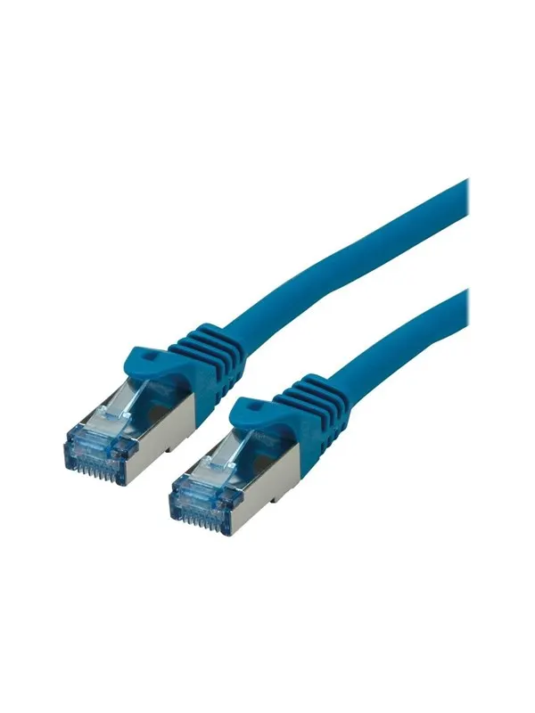 Roline patch cable - 15 m - blue - Blå