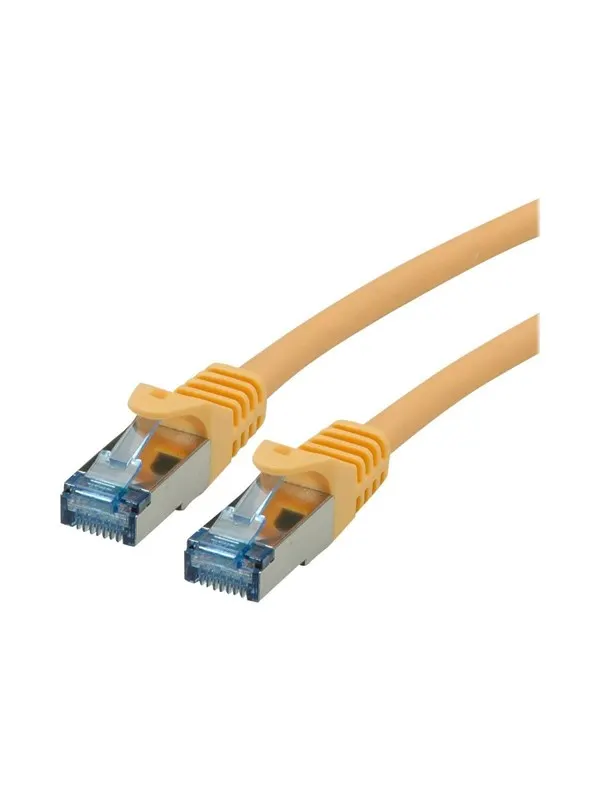 Roline patch cable - 10 m - yellow - Gul
