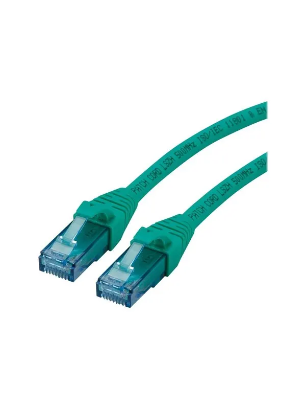 Roline patch cable - 10 m - green - Grön