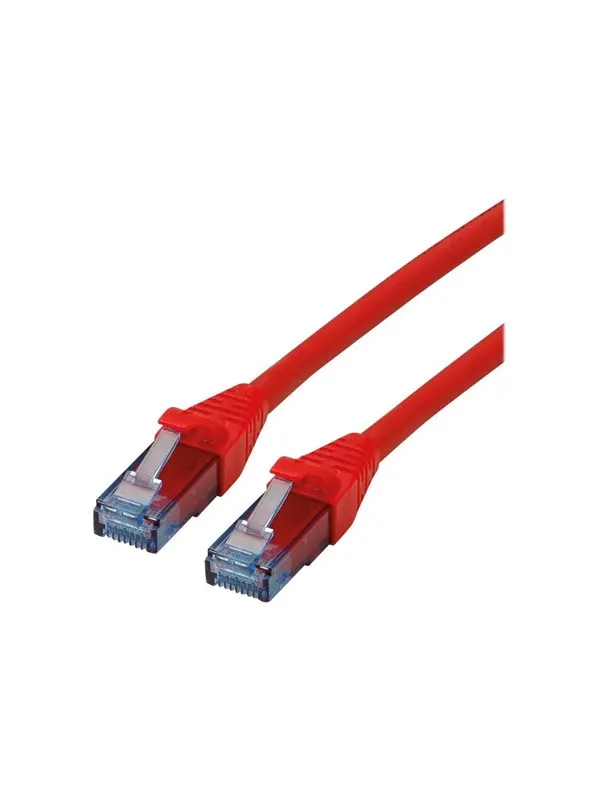 Roline patch cable - 15 m - red - Röd