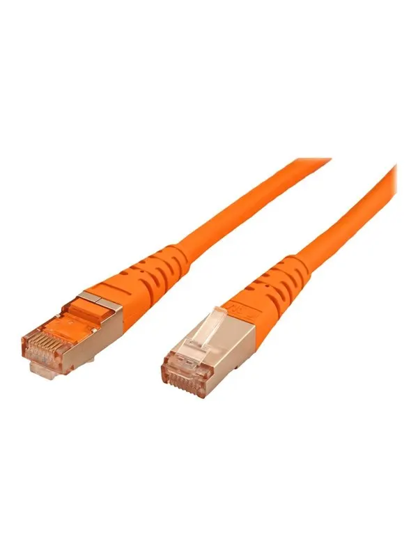Roline patch cable - 15 m - orange - Orange - 15m
