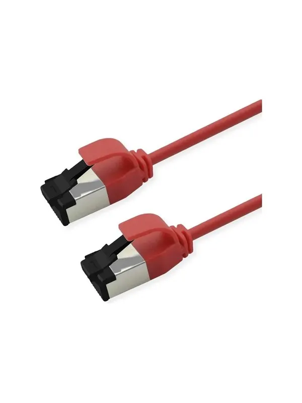 Roline patch cable - 3 m - red pantone 199C - Röd