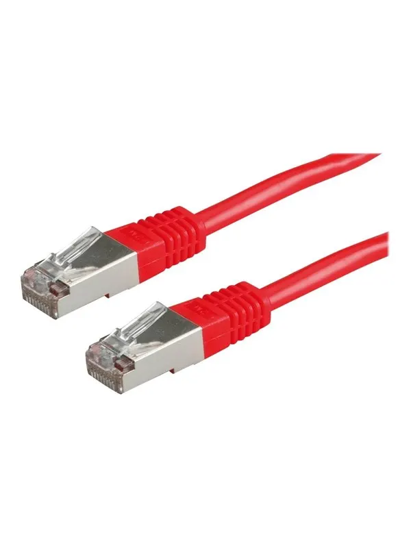 Roline VALUE patch cable - 10 m - red - Röd - 10m