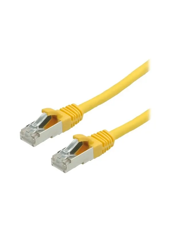 Roline VALUE patch cable - 10 m - yellow - Gul