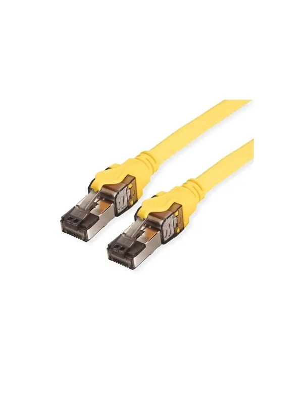 Roline patch cable - 2 m - yellow - Gul