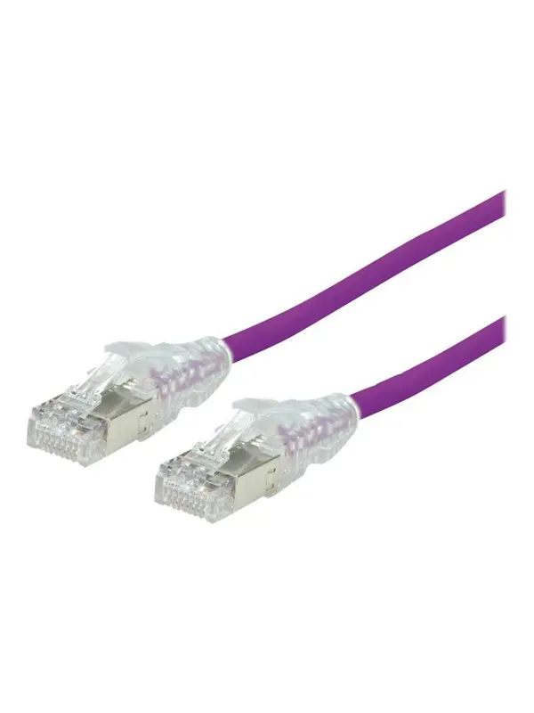 SECOMP Dätwyler patch cable - 5 m - purple - Lila - 5m