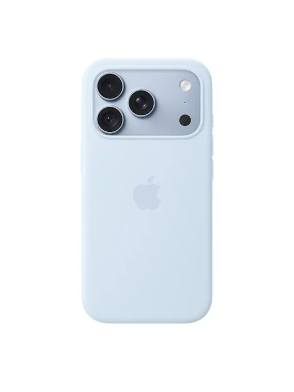 Apple iPhone 18 Pro Silicone Case with MagSafe - Crisp Blue