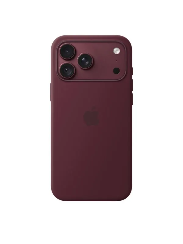 Apple iPhone 18 Pro Max Silicone Case with MagSafe - Burgundy