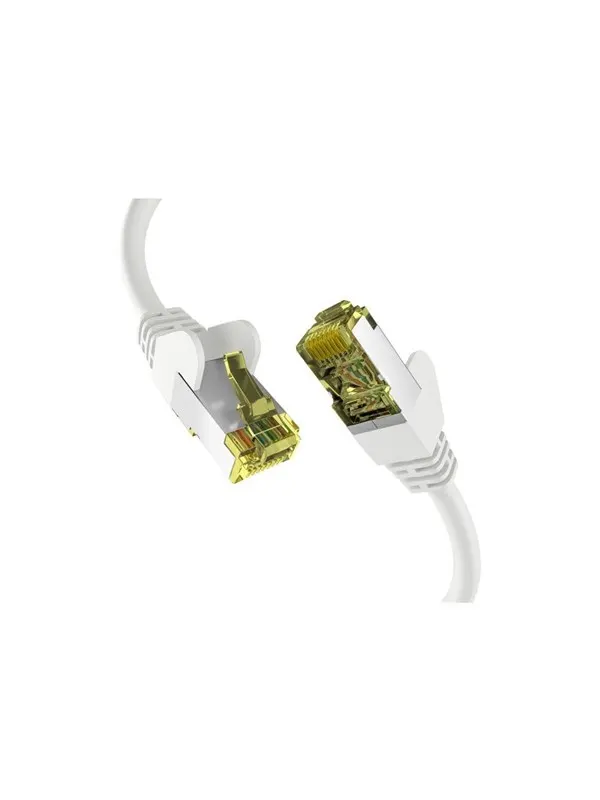 M-CAB EFB-Elektronik patch cable - 25 m - white - Vit - 25m
