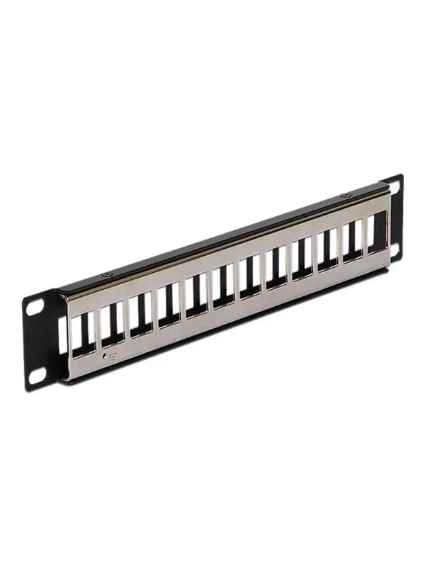 DeLOCK Keystone Patch Panel - 12 Ports