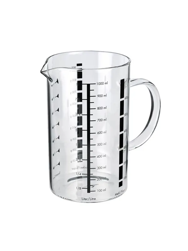 KÜCHENPROF Målebæger 1L glas