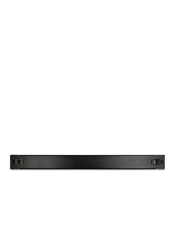 Inter-Tech 1U blind panel with screwless mounting in the colour RAL 9005