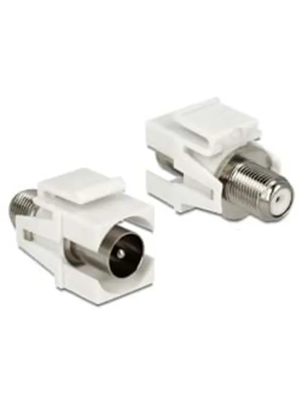 DeLOCK Keystone Module IEC Male -> F female