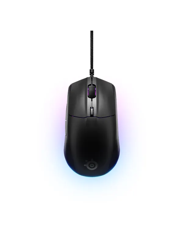 SteelSeries Rival 3 Gen 2 - Gamingmus - Optic - 6 knappar - Svart