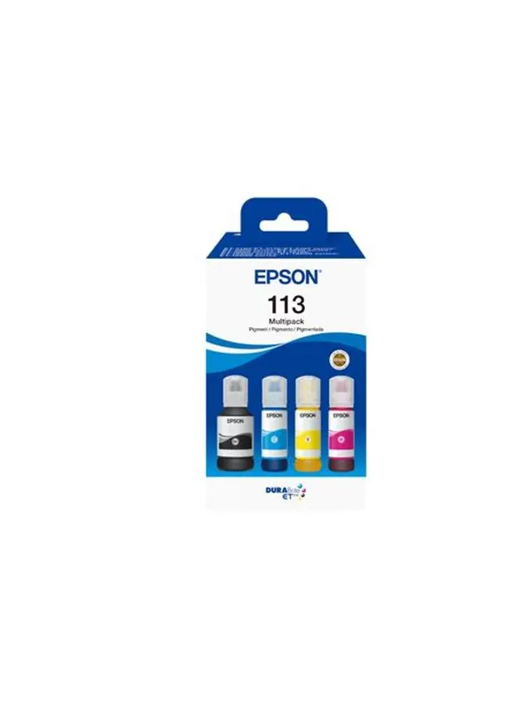 Epson 113 Multipack - 4-pack - black yellow cyan magenta - original - ink refill