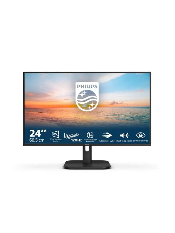 24" Philips 24E1N1200A - 1920x1080 (FHD) - 100Hz - IPS