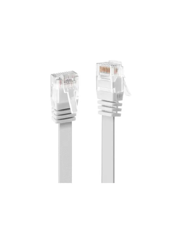 Lindy patch cable - 1 m - white - Vit - 1m