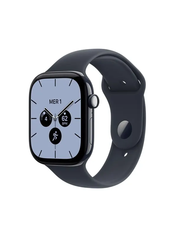 Apple Watch Series 12 GPS + Cellular 46mm Night Blue Ceramic Case with Navy Blue Sport Band - M/L