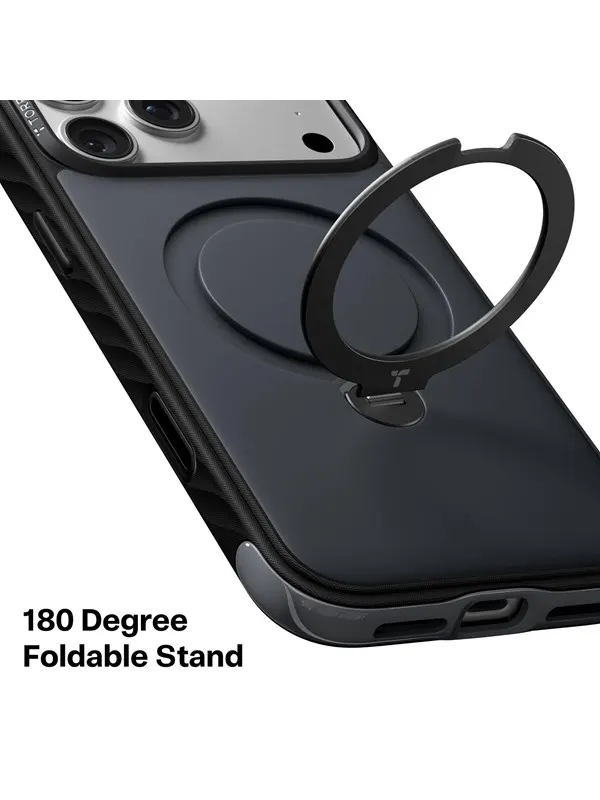 Torras Ostand Q3 Rugg black - iPhone 18 Pro