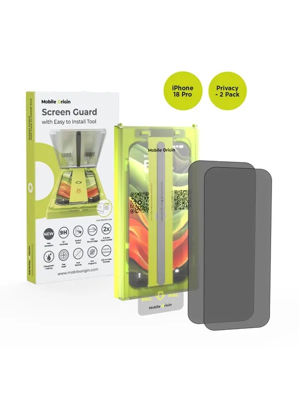 Mobile Origin Screen Guard Privacy with Easy Appli