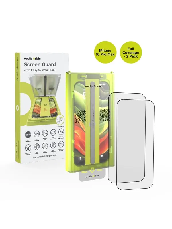 Mobile Origin Screen Guard with Easy Applicator F