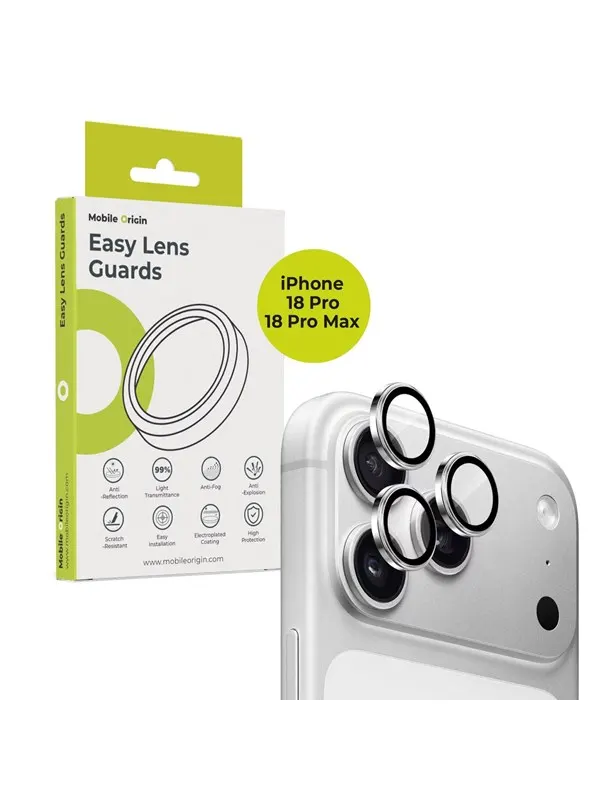Mobile Origin Easy Lens Guards iPhone 18 Pro/18 Pr