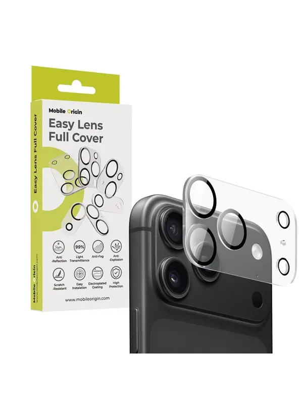 Mobile Origin Easy Lens Full Cover Clear iPhone 18