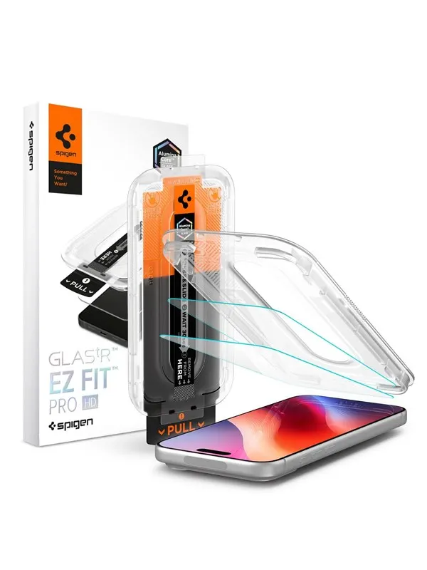 Spigen Glass tR EZ Fit Pro HD 2 Pack - iPhone 18 P