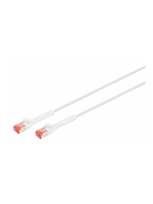 Lanview Flex-Angle patch cable - 5 m - white - Vit - 5m