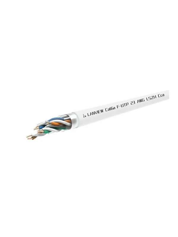 Lanview bulk cable - 500 m - white - Vit - 500m