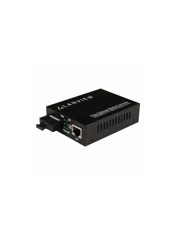 Lanview - fibre media converter - 10Mb LAN 100Mb LAN 1GbE