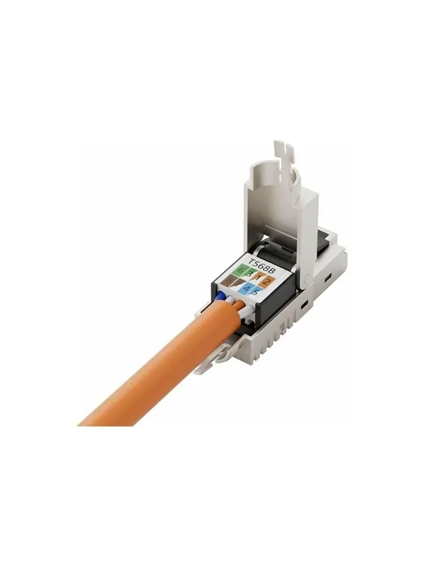 Lanview network connector - Silver