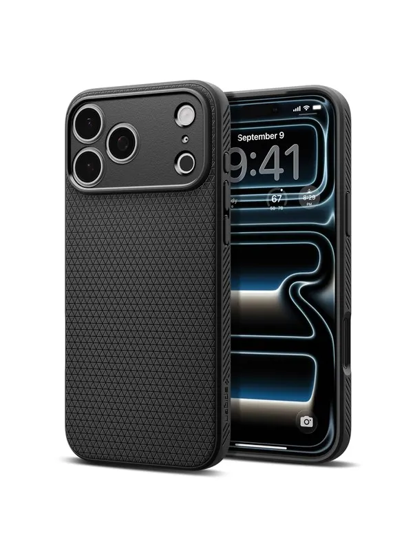 Spigen Liquid Air matte black - iPhone 18 Pro/17
