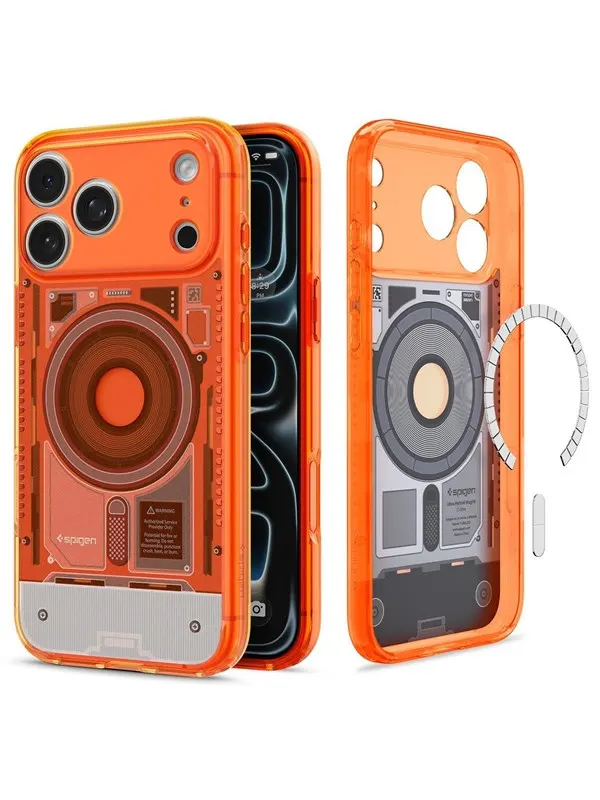 Spigen Ultra Hybrid MagSafe c-one tangerine - iPh