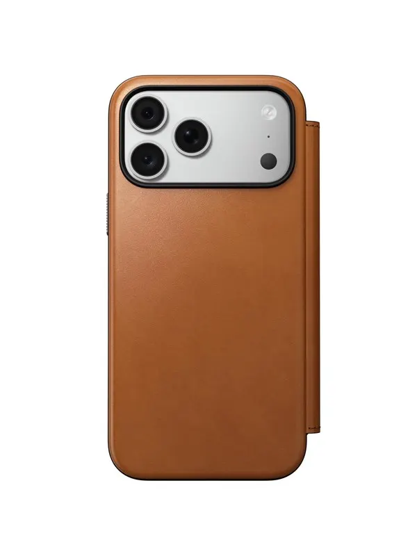 Nomad Modern Leather Folio saddle (Horween) - iPh