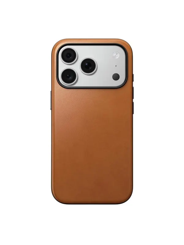 Nomad Modern Leather Case saddle (Horween) - iPho