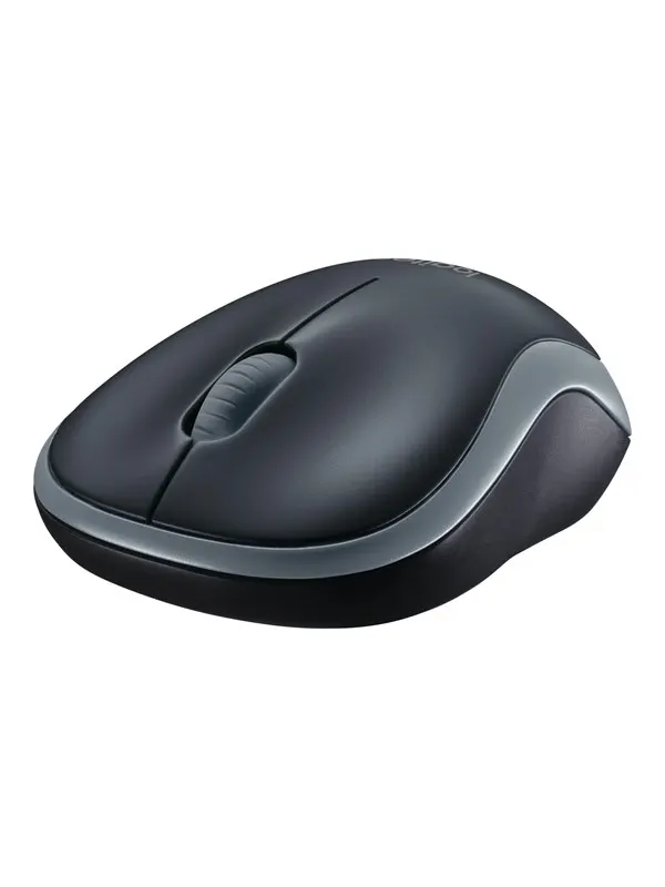 Logitech M185 - mouse - 2.4 GHz - swift gray - Mouse - Optic - 3 knappar - Grå
