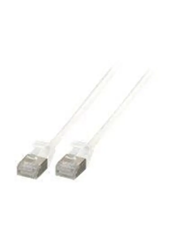 EFB NORDIC EFB-Elektronik patch cable - 15 cm - white - Vit - 0.1m