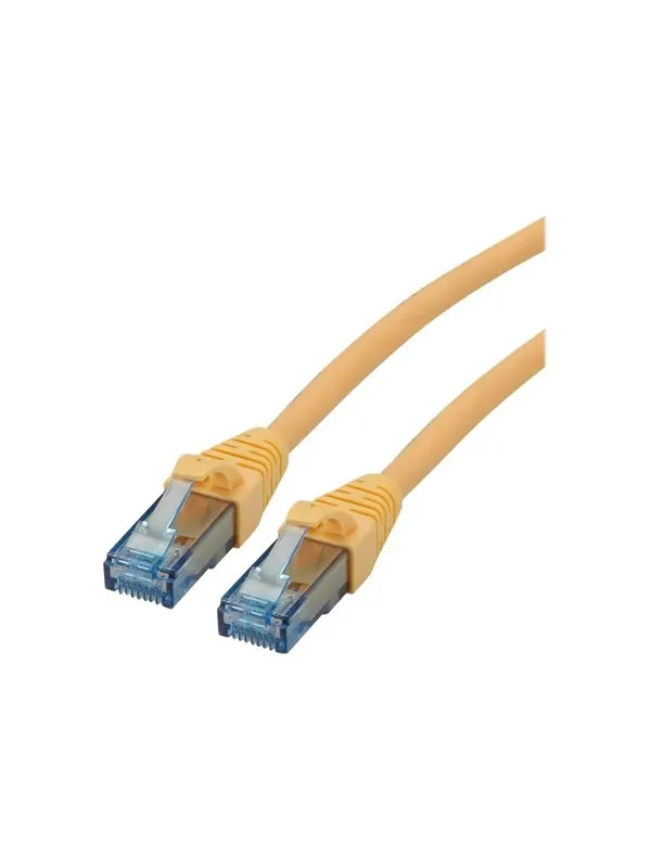 Roline patch cable - 15 m - yellow - Gul