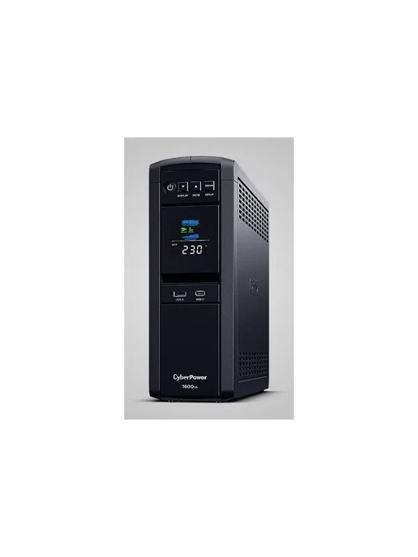 CyberPower Advanced PFC Sinewave Tower Series CP1600EIPFCLCD - UPS - 1000 watt - 1600 VA