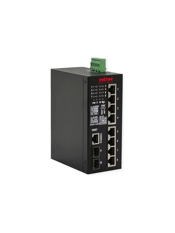 Roline - switch - industrial - 10 ports - smart