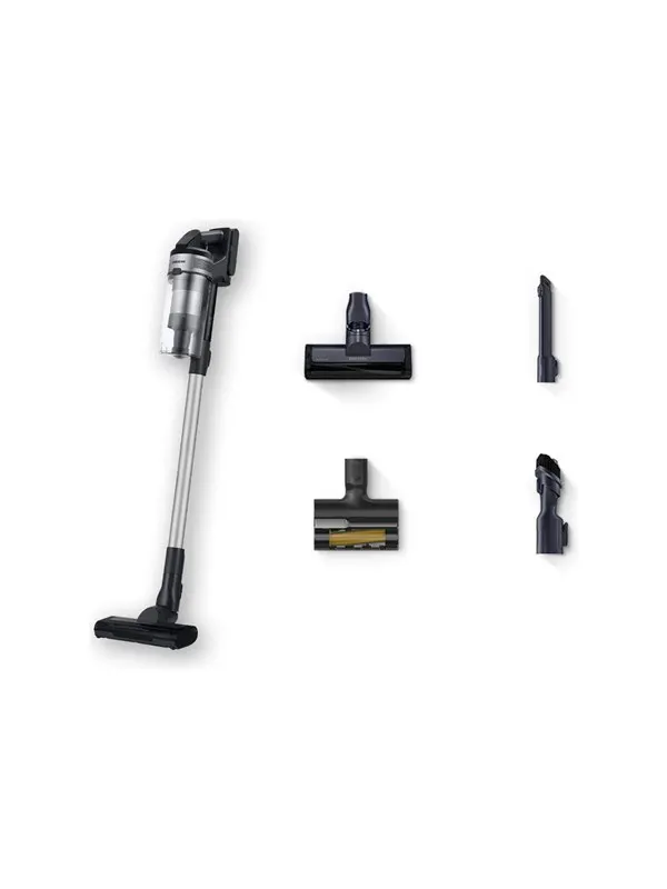Samsung Skaftdammsugare Jet 65 Pet VS15A60AGR5 - vacuum cleaner - cordless - stick/handheld - 1 battery included charger - black ChroMetal/teal silver