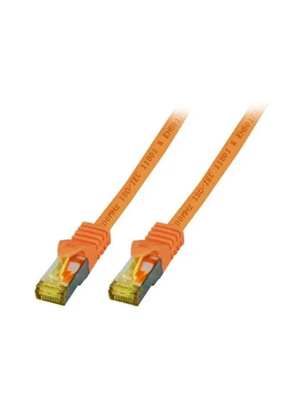 EFB NORDIC EFB-Elektronik patch cable - 15 cm - orange - Orange - 0.1m
