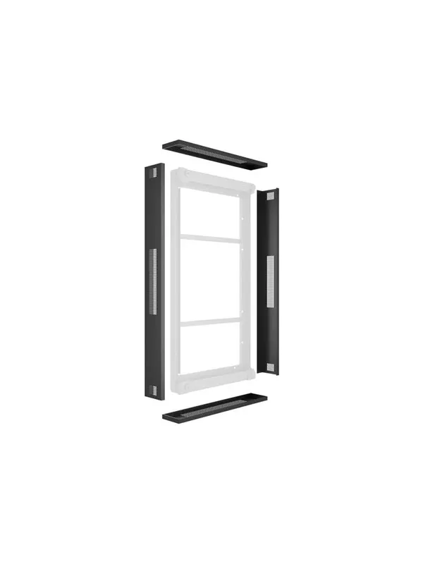 Multibrackets M mounting component - for digital signage LCD panel - black - Max 63 kg - recommended for 55"