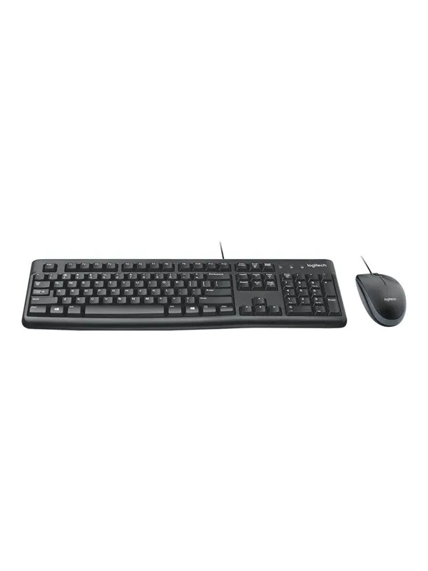 Logitech Desktop MK120 - Tastatur & Mus set - Italiensk
