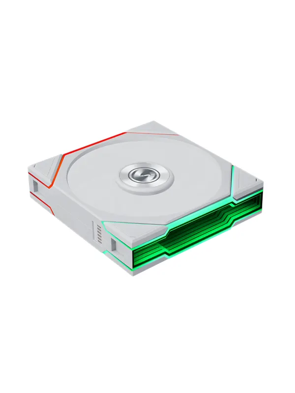 Lian Li UNI FAN TL FLEX 120 - Chassi fläkt - 120mm - Vit med RGB LED - 33 dBA