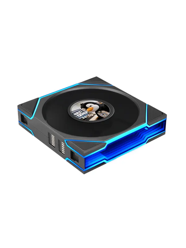Lian Li UNI FAN TL LCD FLEX 120 - Chassi fläkt - 120mm - Svart med RGB LED - 26 dBA