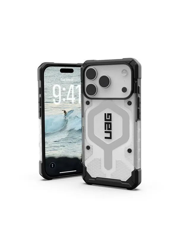 UAG Pathfinder clear MagSafe - ice/silver - iPhone 18 Pro/17 Pro
