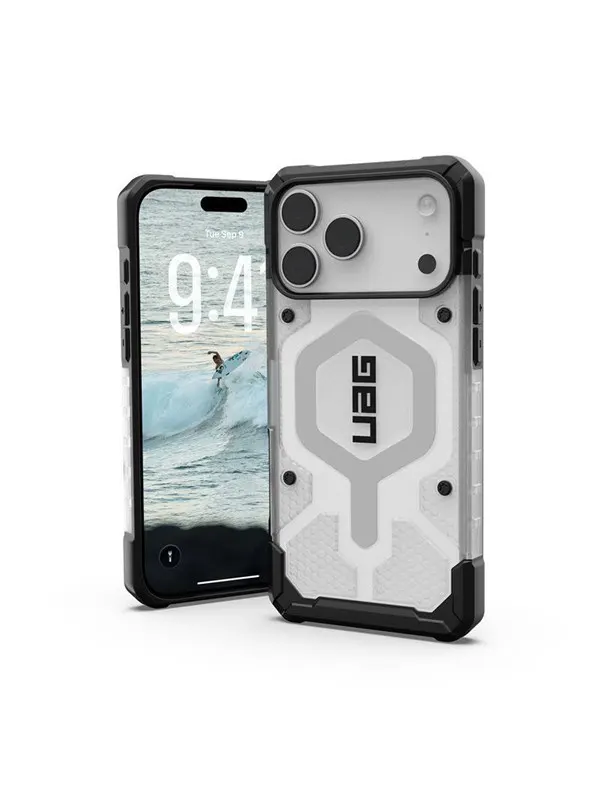 UAG Pathfinder clear MagSafe - ice/silver - iPhone 18 Pro Max/17 Pro Max